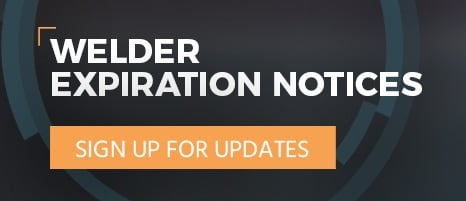 Sign Up for welder expiration updates