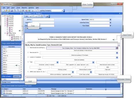 SOFTWARE FOR ASME SECTION VIII FORM CREATION & SUBMISSION!