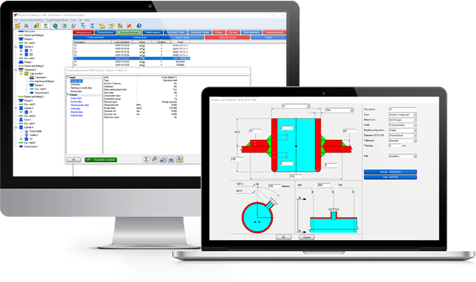 SOFTWARE FOR PRESSURE VESSELS & HEAT EXCHANGERS