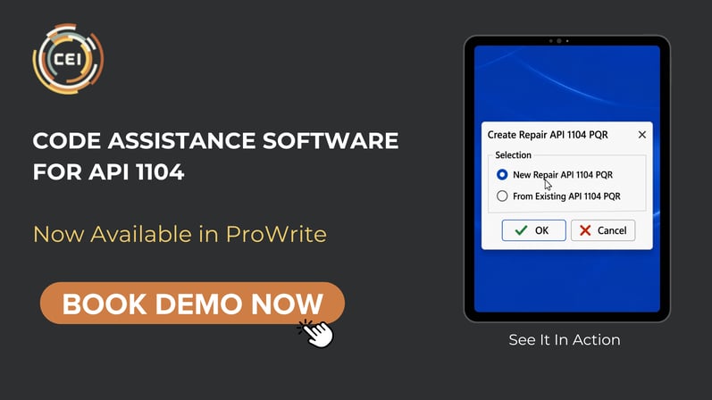 API 1104 in ProWrite